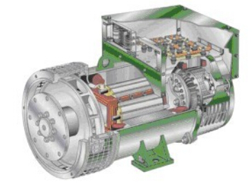 定海发电机内部结构图